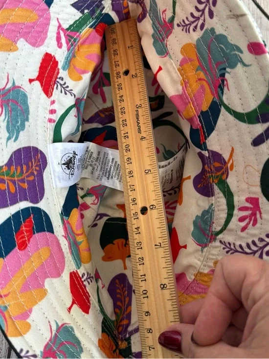 DISNEY The Little Mermaid Reversible Retro Bucket Hat One Size NWT - Picture 7 of 7